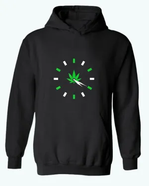 420 clock hoodie
