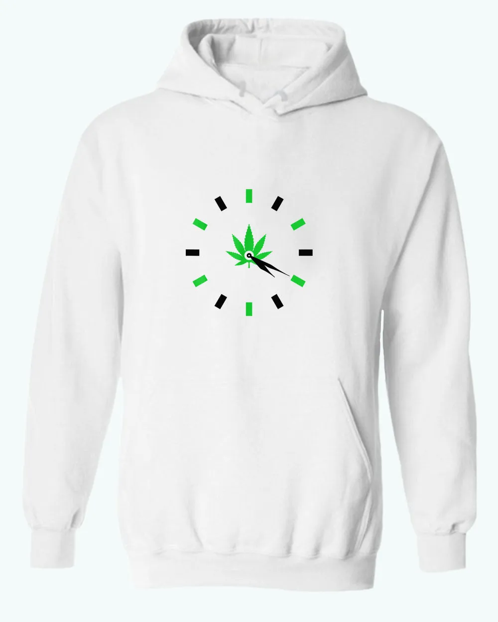 420 clock hoodie