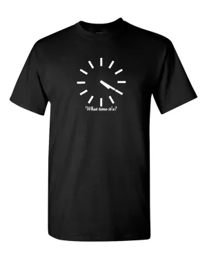 420 clock t-shirt novelty t-shirt