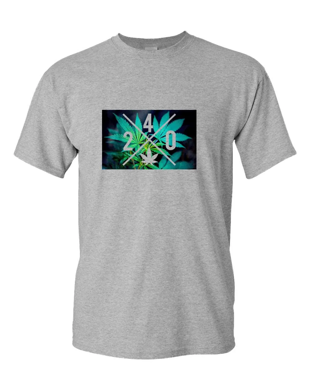 420 t-shirt, high quality leaf t-shirt