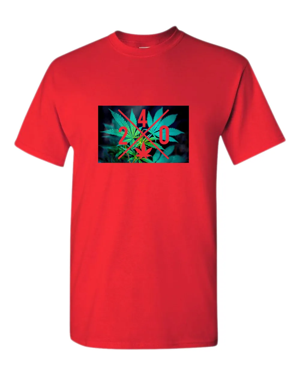 420 t-shirt, high quality leaf t-shirt