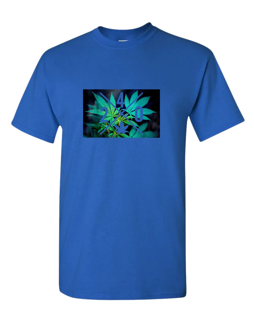 420 t-shirt, high quality leaf t-shirt