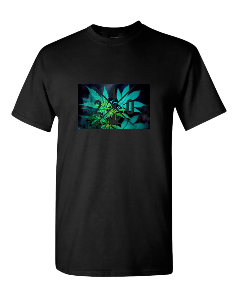 420 t-shirt, high quality leaf t-shirt