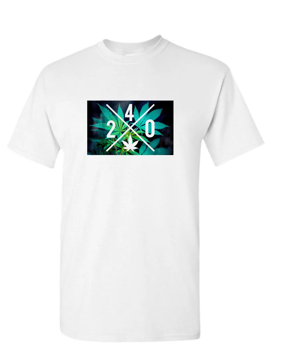 420 t-shirt, high quality leaf t-shirt