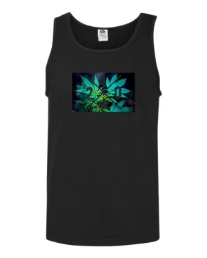 420 tank top, high quality leaf tank top