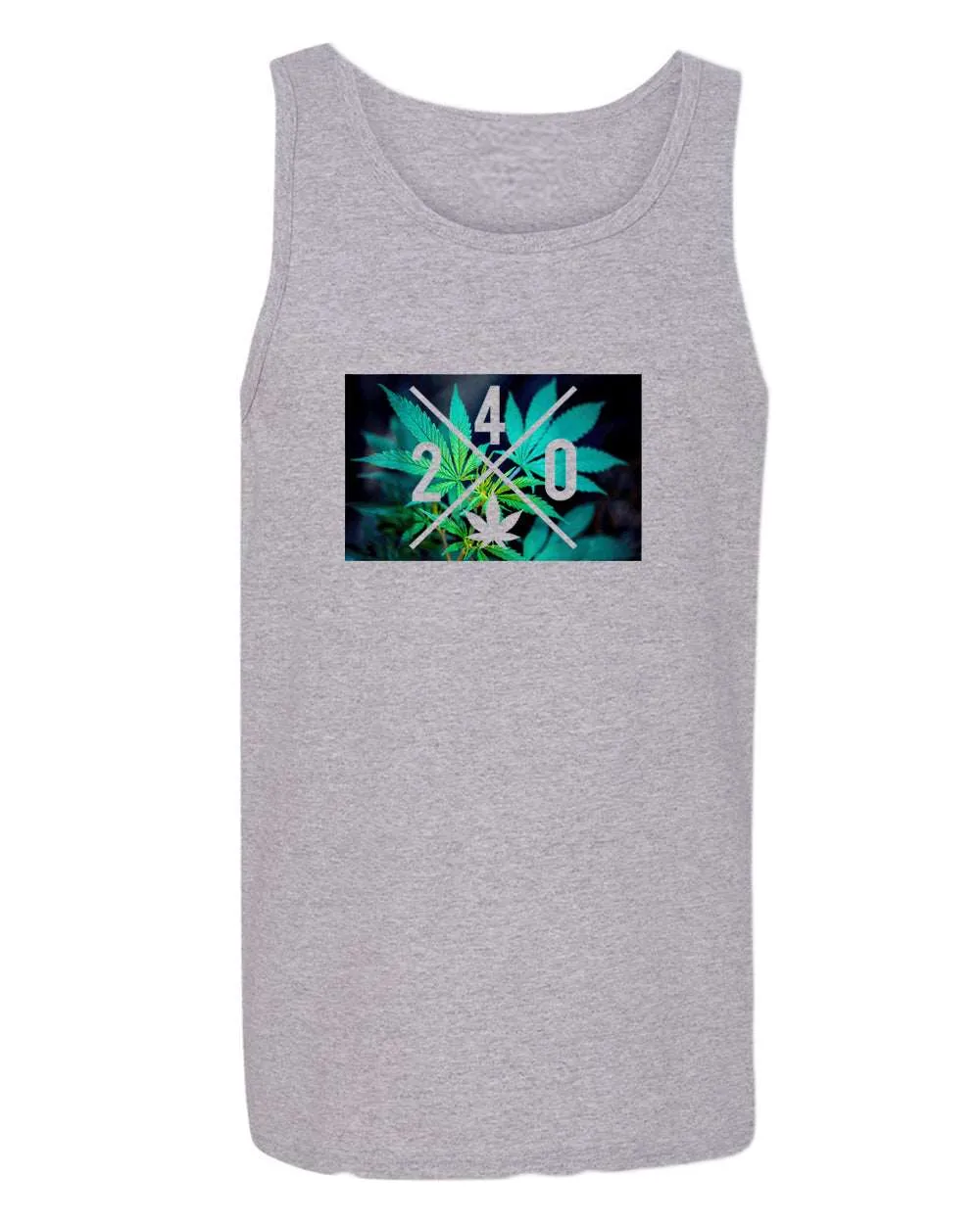 420 tank top, high quality leaf tank top