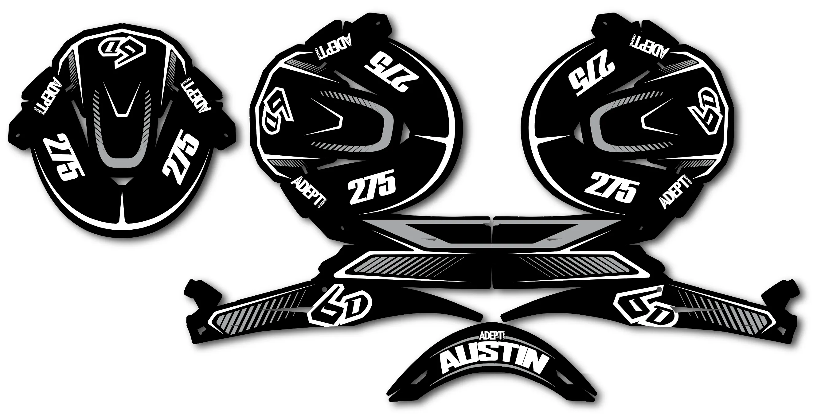 6D HELMETS RACER WRAP