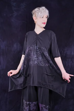 7253 Perfect Day Tunic Black Sand-P