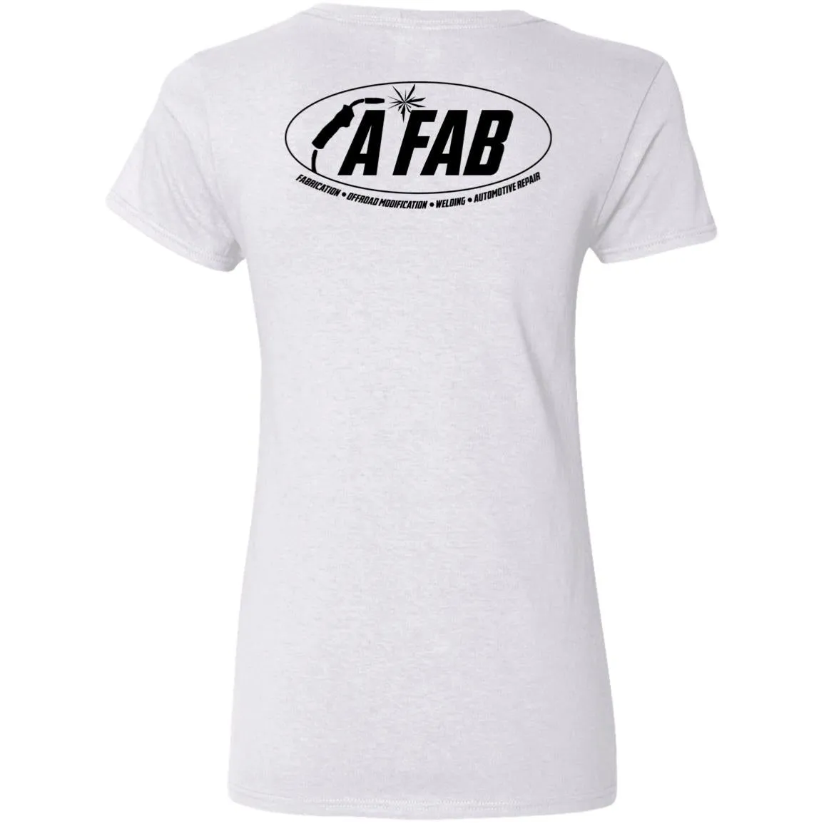 A Fab G500VL Ladies' 5.3 oz. V-Neck T-Shirt