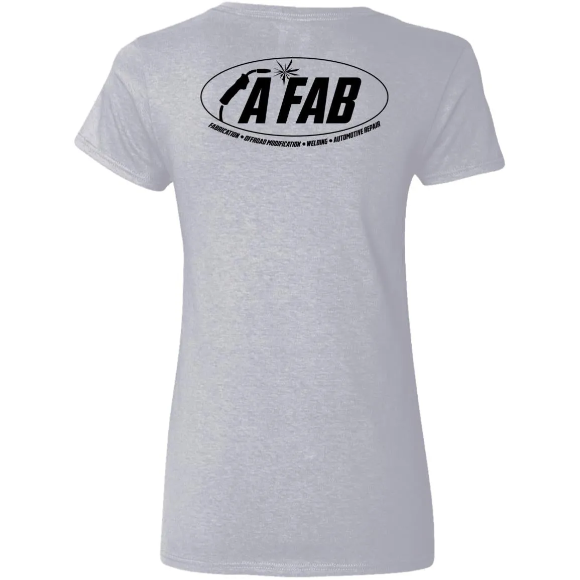 A Fab G500VL Ladies' 5.3 oz. V-Neck T-Shirt