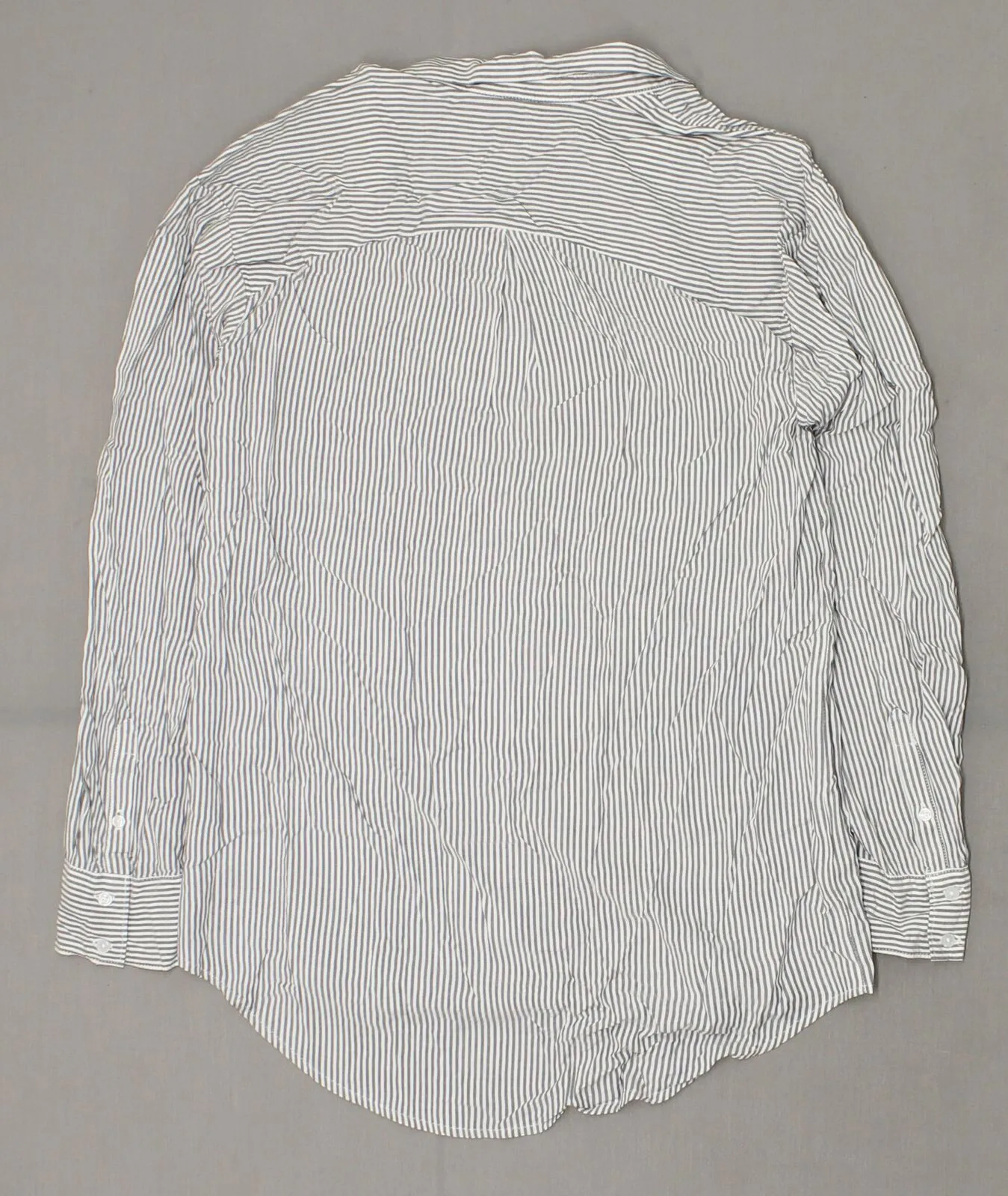 A New Day Women's Striped Long Sleeve Any Day Tunic Blouse Shirt Top