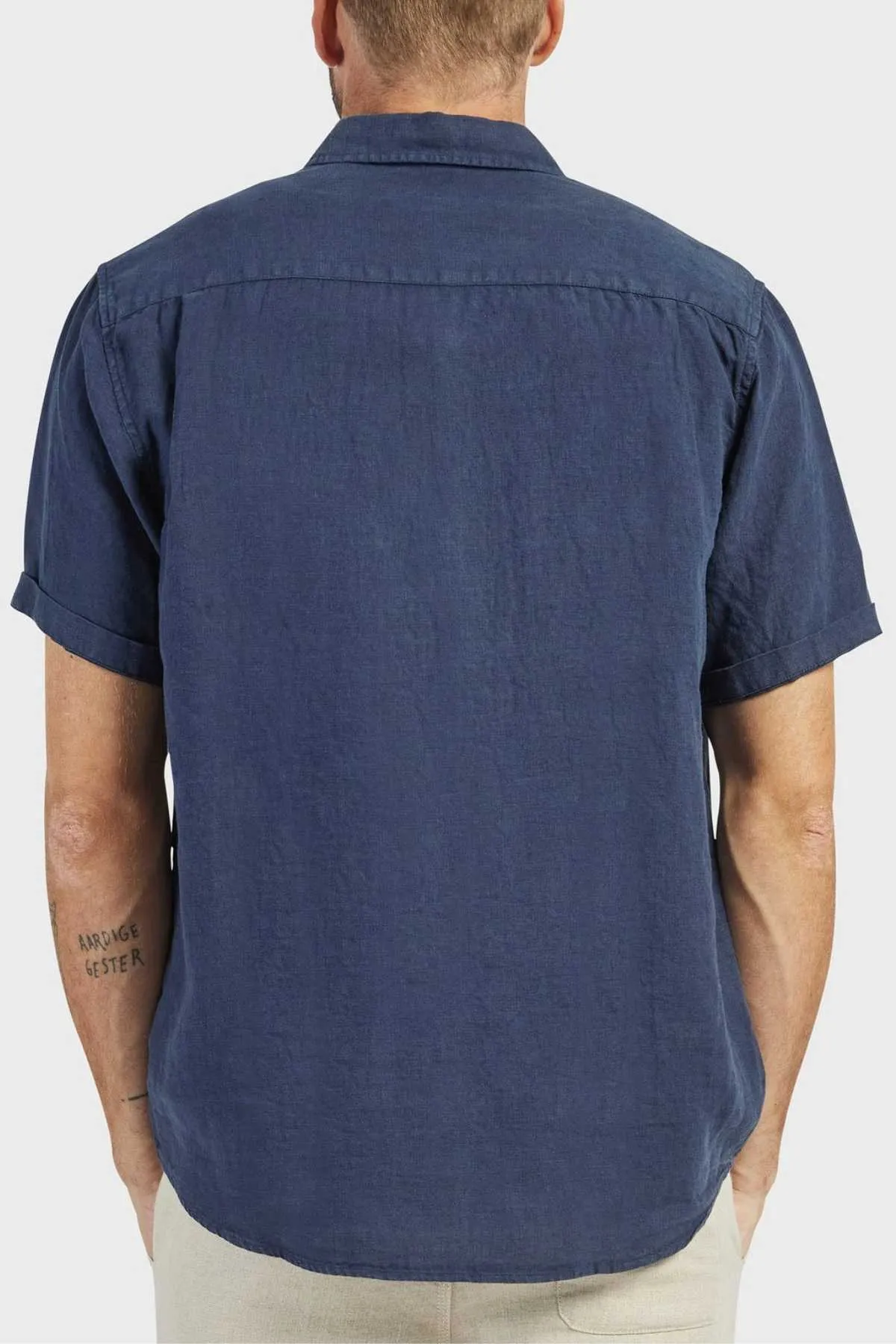 Academy Brand Hampton Linen Short Sleeve Shirt