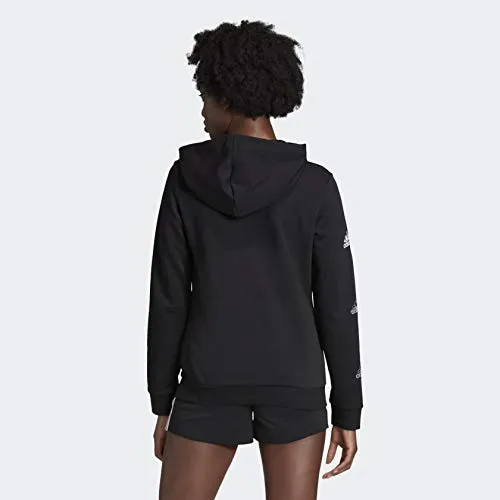 adidas Female Camo Inspired Graphic Tee, Black,XS