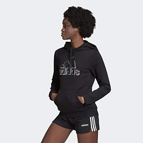 adidas Female Camo Inspired Graphic Tee, Black,XS