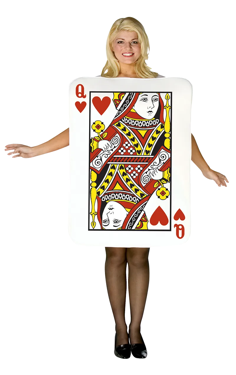 Adult Card of Hearts Costume