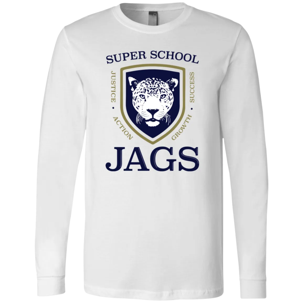 Adult Long Sleeve Soft Shirt - Super School