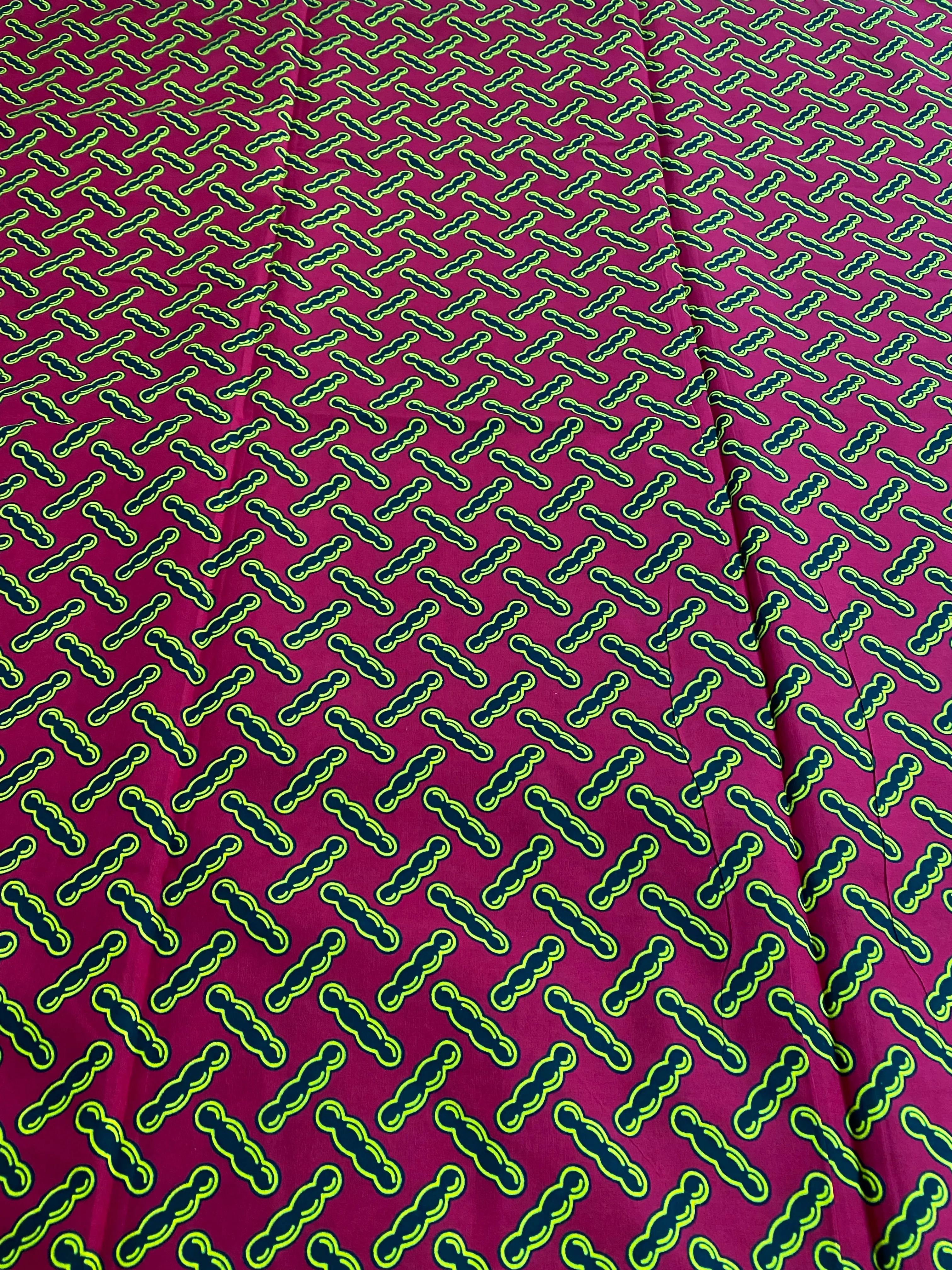 African print fabric sell by the yard
