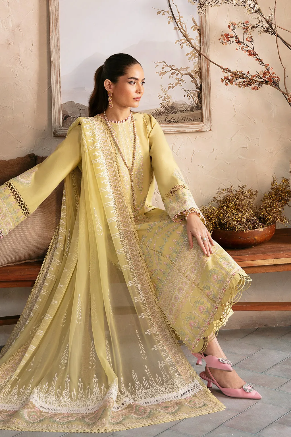 AFROZEH | CASCADE LUXURY LAWN 2024 | Liliana