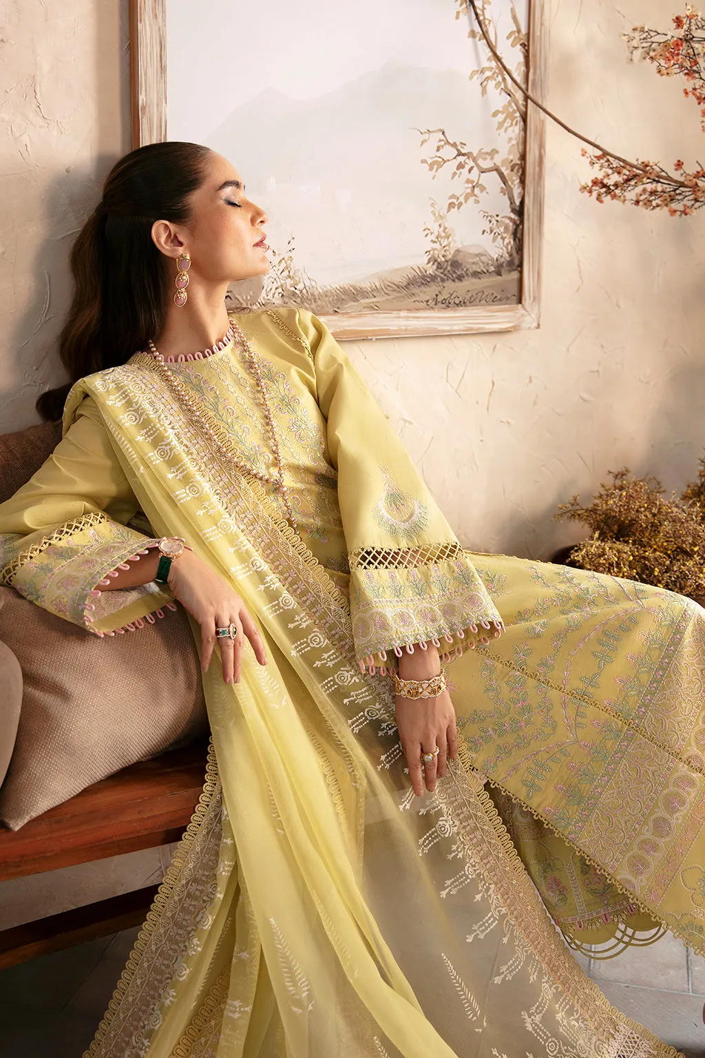 AFROZEH | CASCADE LUXURY LAWN 2024 | Liliana