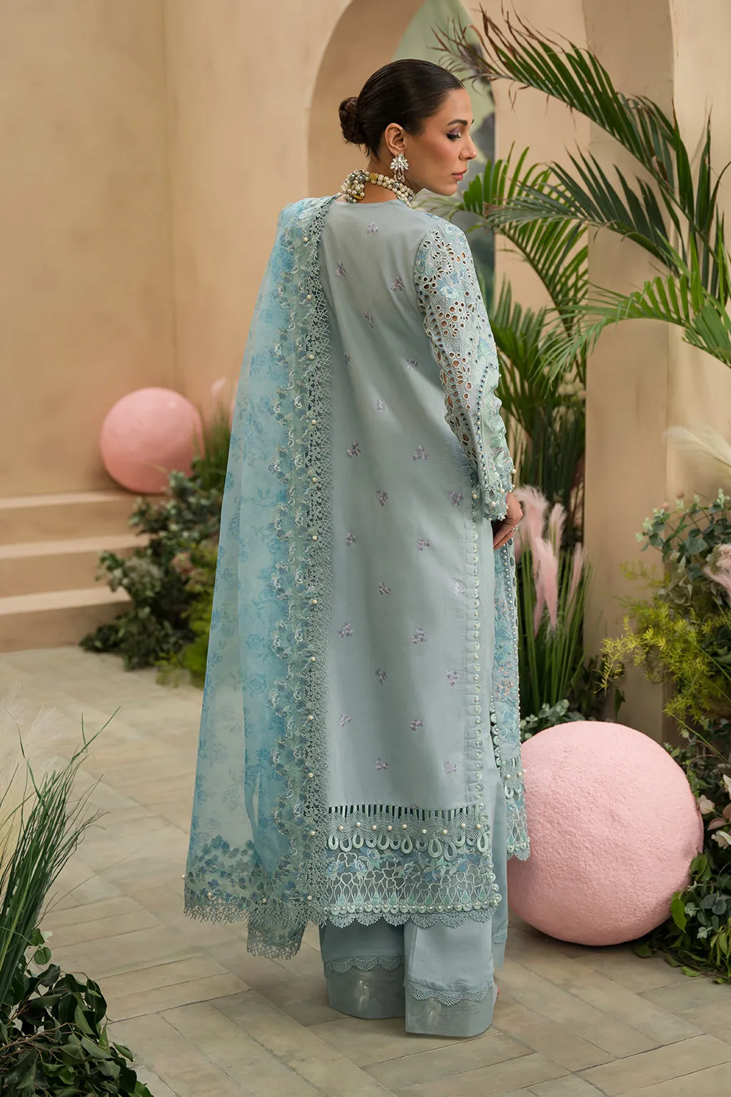 AFROZEH | The Painted Garden 2024 | Serene Sapphire