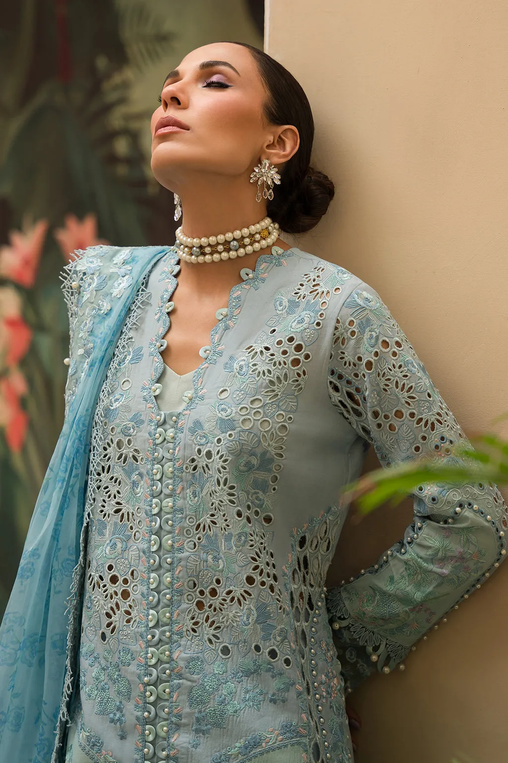 AFROZEH | The Painted Garden 2024 | Serene Sapphire