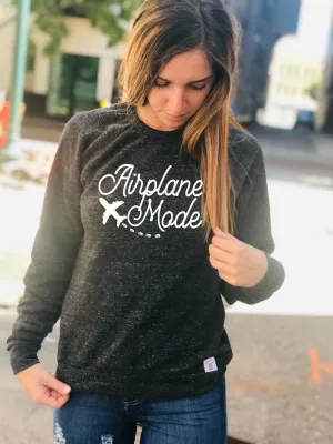 Airplane Mode Sweatshirt | Vacation Sweatshirt
