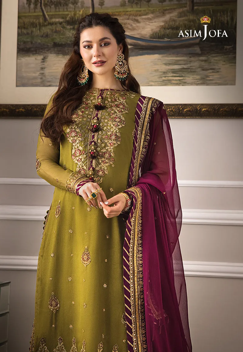 AJZS-06 | Asim Jofa Zari Sitara Luxury Eid Festive Collection 2023 | Unstitched Embrodried Suits