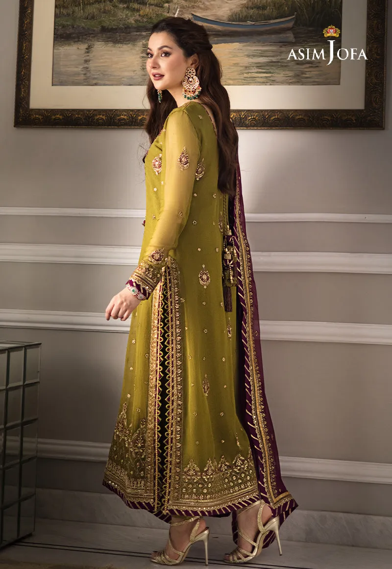 AJZS-06 | Asim Jofa Zari Sitara Luxury Eid Festive Collection 2023 | Unstitched Embrodried Suits