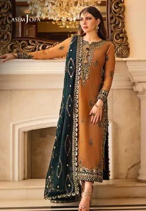 AJZS-09 | Asim Jofa Zari Sitara Luxury Eid Festive Collection 2023 | Unstitched Embrodried Suits