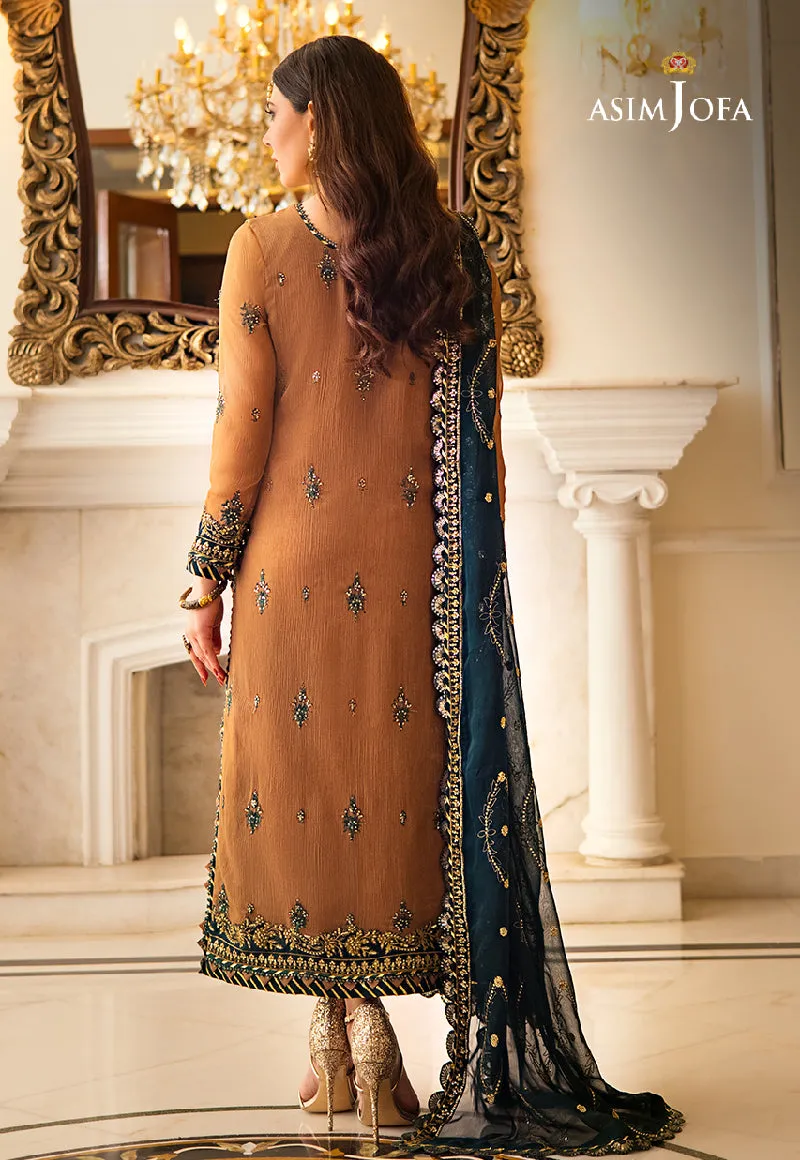 AJZS-09 | Asim Jofa Zari Sitara Luxury Eid Festive Collection 2023 | Unstitched Embrodried Suits