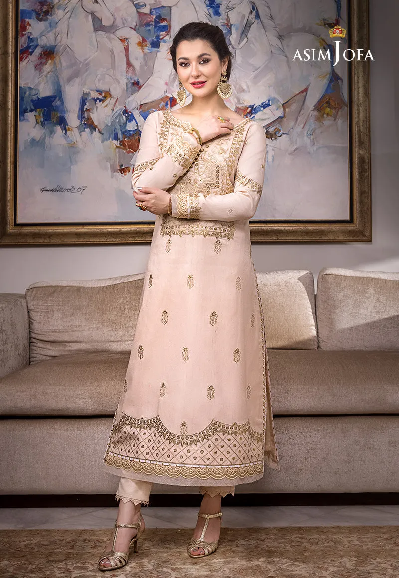 AJZS-15 | Asim Jofa Zari Sitara Luxury Eid Festive Collection 2023 | Unstitched Embrodried Suits