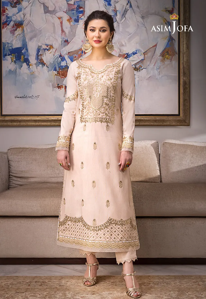 AJZS-15 | Asim Jofa Zari Sitara Luxury Eid Festive Collection 2023 | Unstitched Embrodried Suits