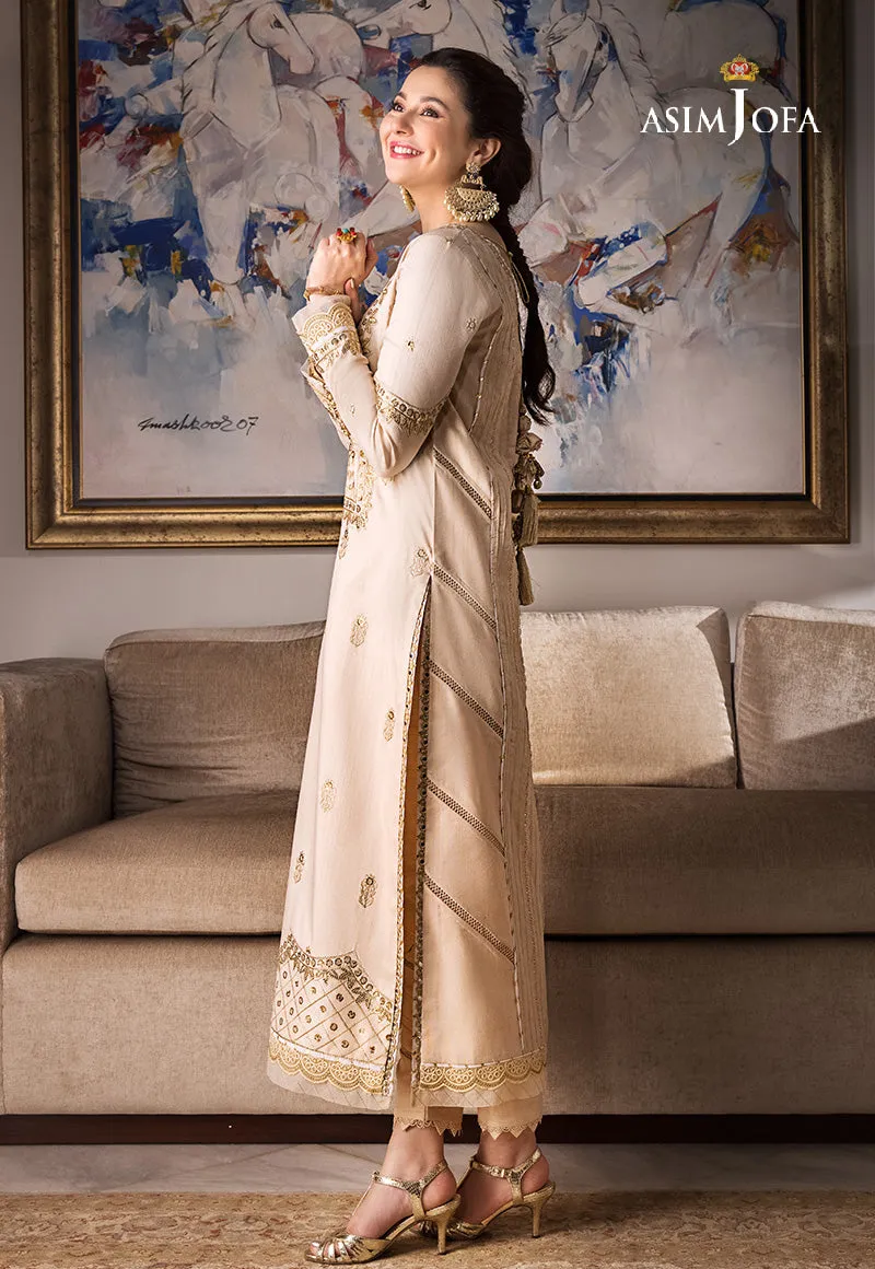 AJZS-15 | Asim Jofa Zari Sitara Luxury Eid Festive Collection 2023 | Unstitched Embrodried Suits