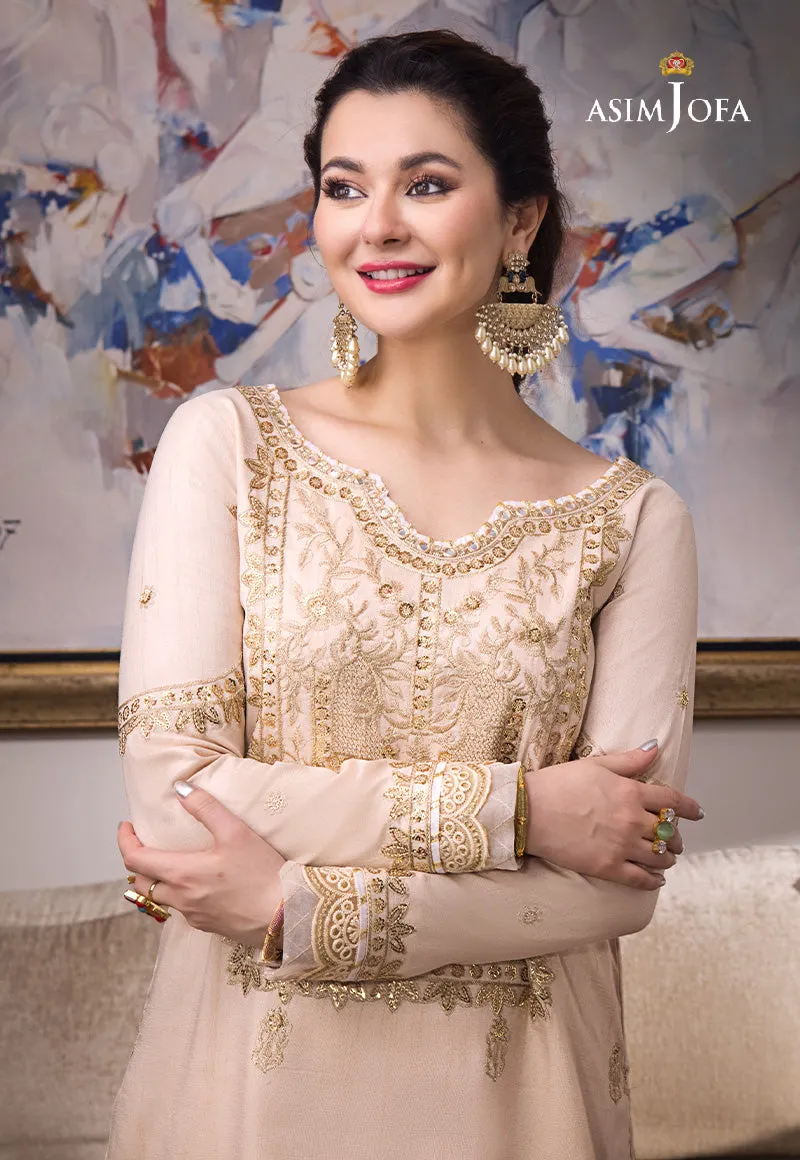 AJZS-15 | Asim Jofa Zari Sitara Luxury Eid Festive Collection 2023 | Unstitched Embrodried Suits