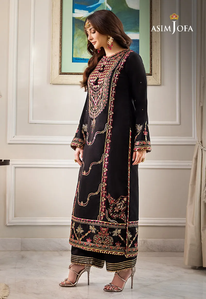 AJZS-25 | Asim Jofa Zari Sitara Luxury Eid Festive Collection 2023 | Unstitched Embrodried Suits