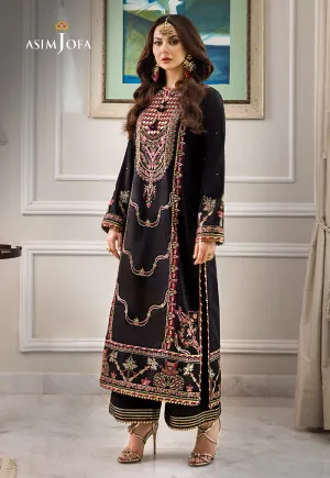 AJZS-25 | Asim Jofa Zari Sitara Luxury Eid Festive Collection 2023 | Unstitched Embrodried Suits