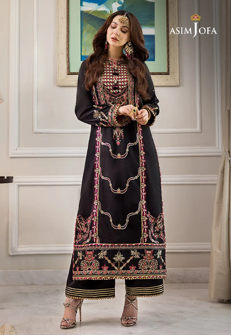 AJZS-25 | Asim Jofa Zari Sitara Luxury Eid Festive Collection 2023 | Unstitched Embrodried Suits