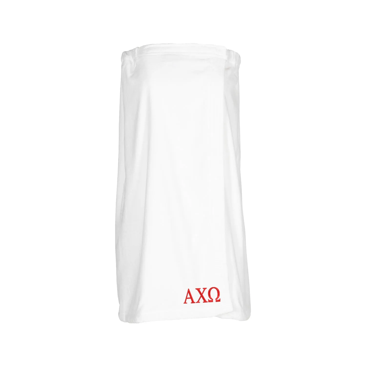 Alpha Chi Omega Terry Velour Spa Wrap