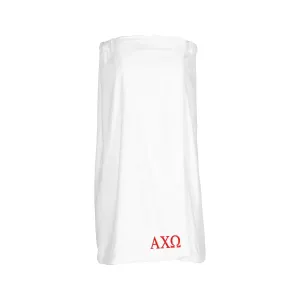 Alpha Chi Omega Terry Velour Spa Wrap