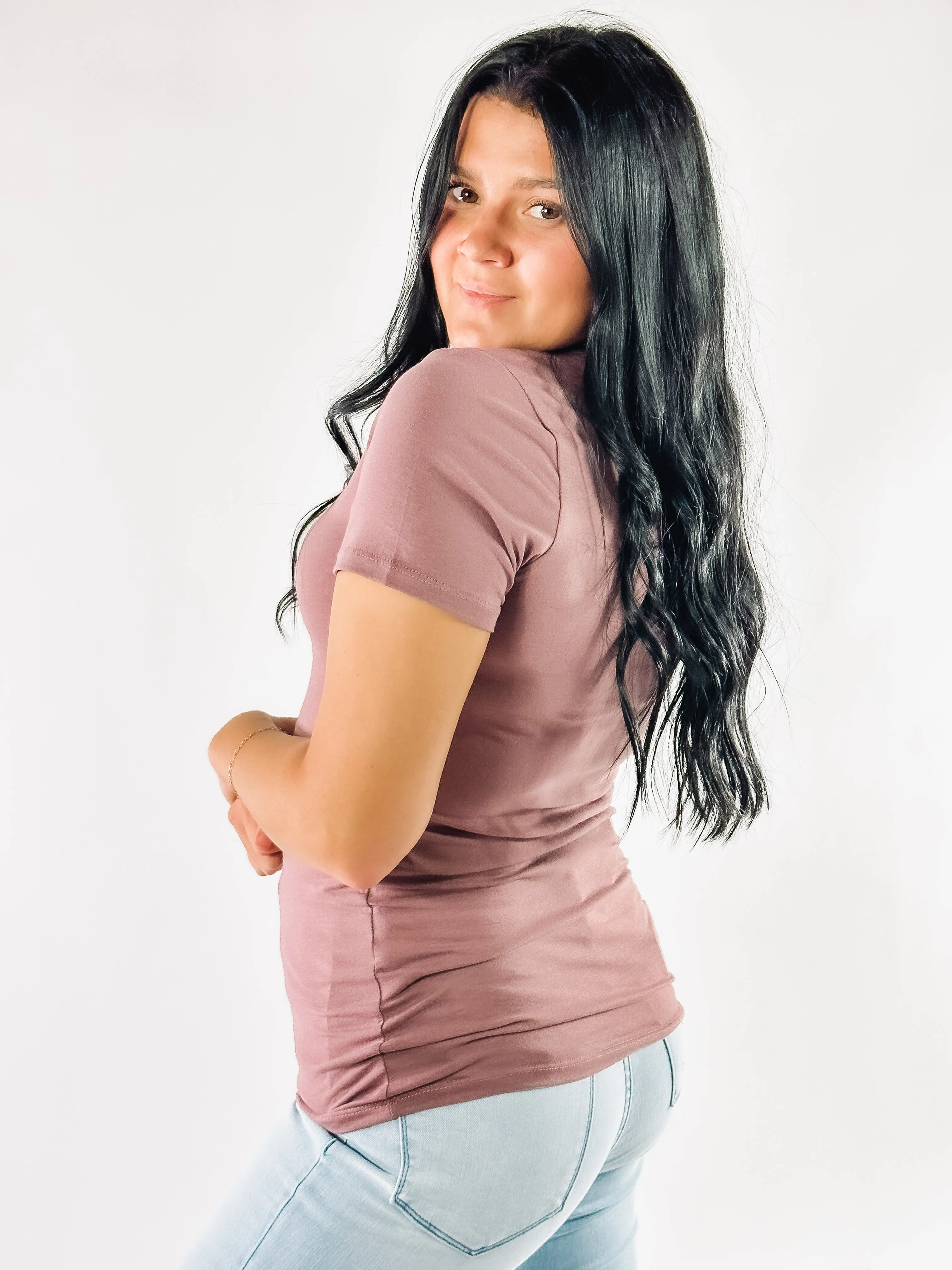 Always Comfy V-Neck Tee