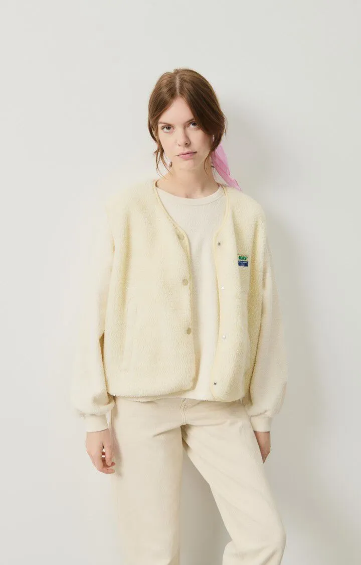 American Vintage Hok Town Vest in Ecru