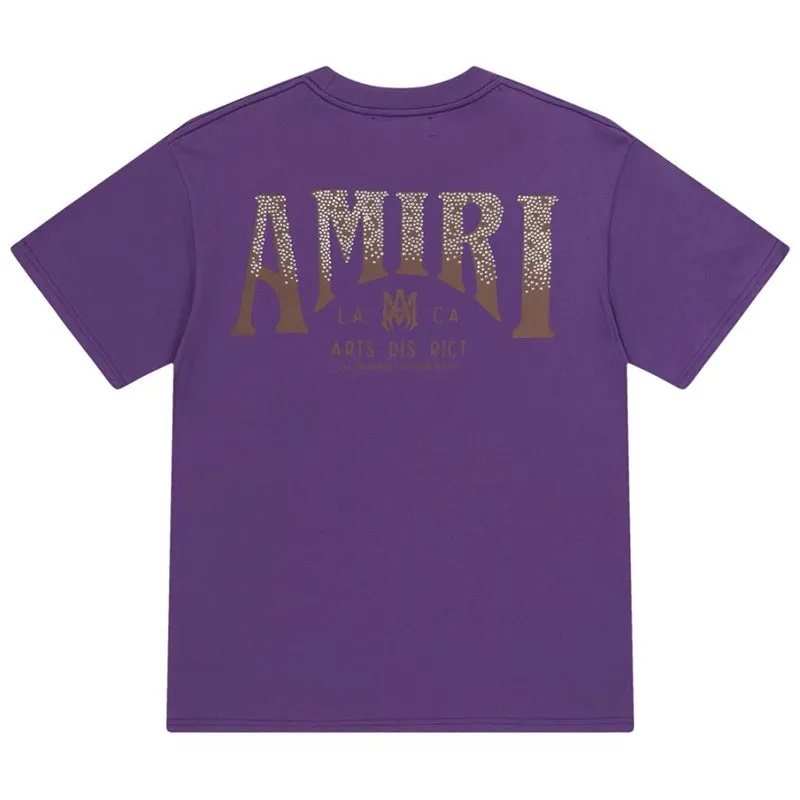 AMIRI  AM Logo Cotton Jersey T-Shirts