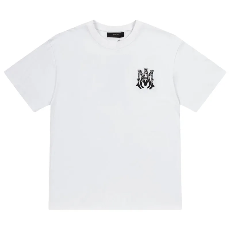 AMIRI  AM Logo Cotton Jersey T-Shirts