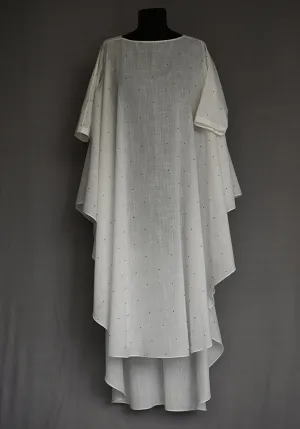 Amrich  Tunic Hand Beaded Asymmetric Textured
