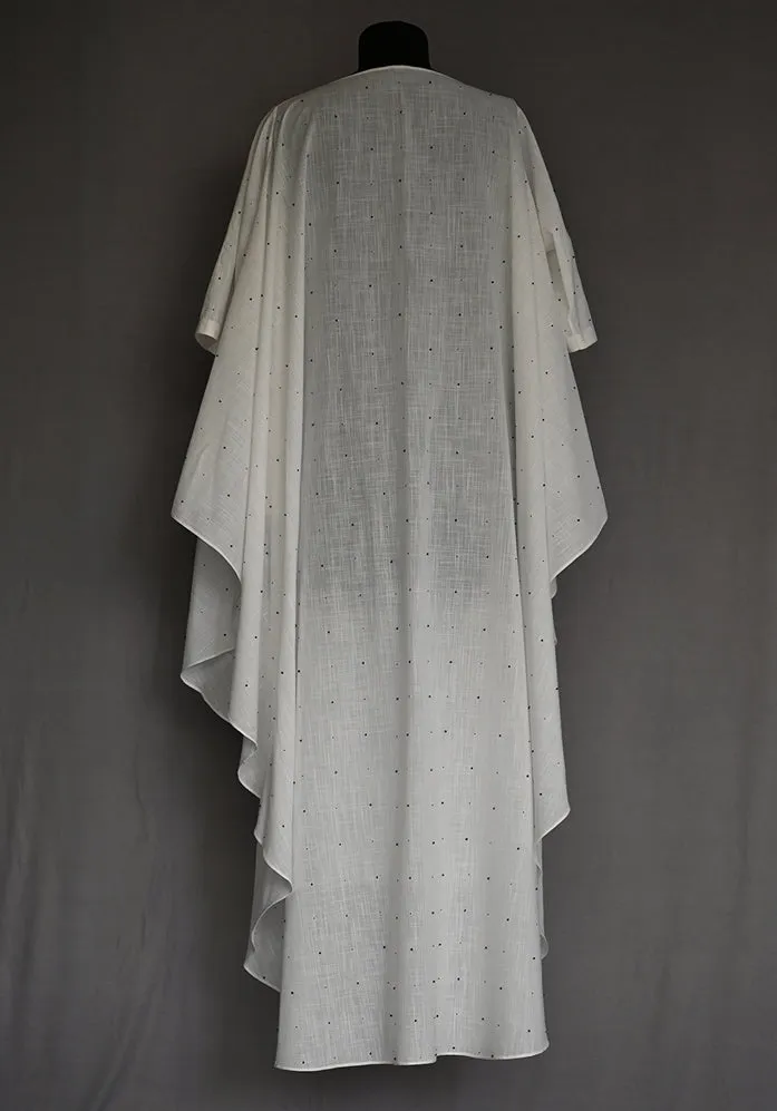 Amrich  Tunic Hand Beaded Asymmetric Textured