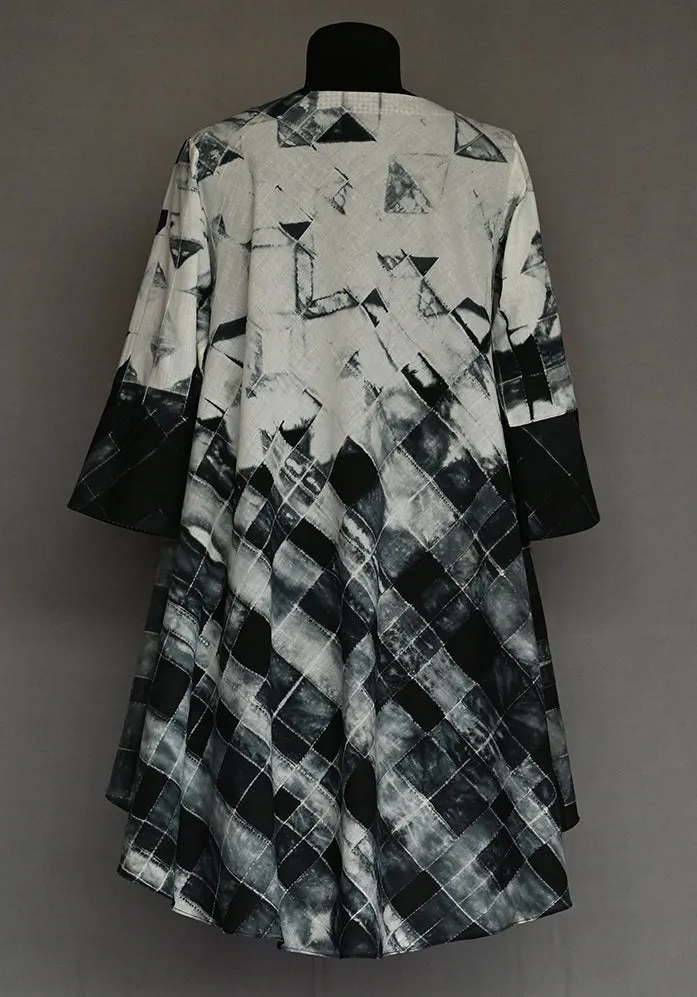 Amrich  Tunic Handwoven Handcrafted Shibori