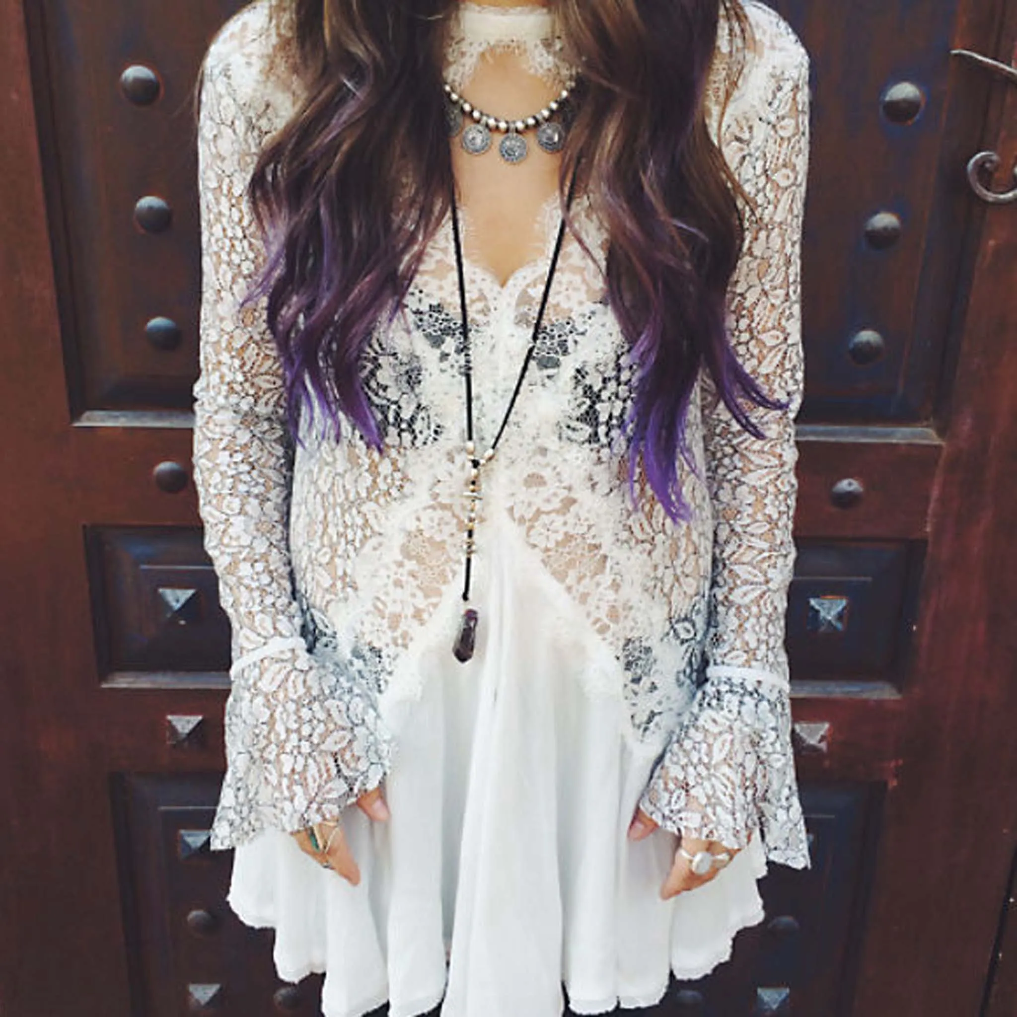 Ancient Tales Tunic in White