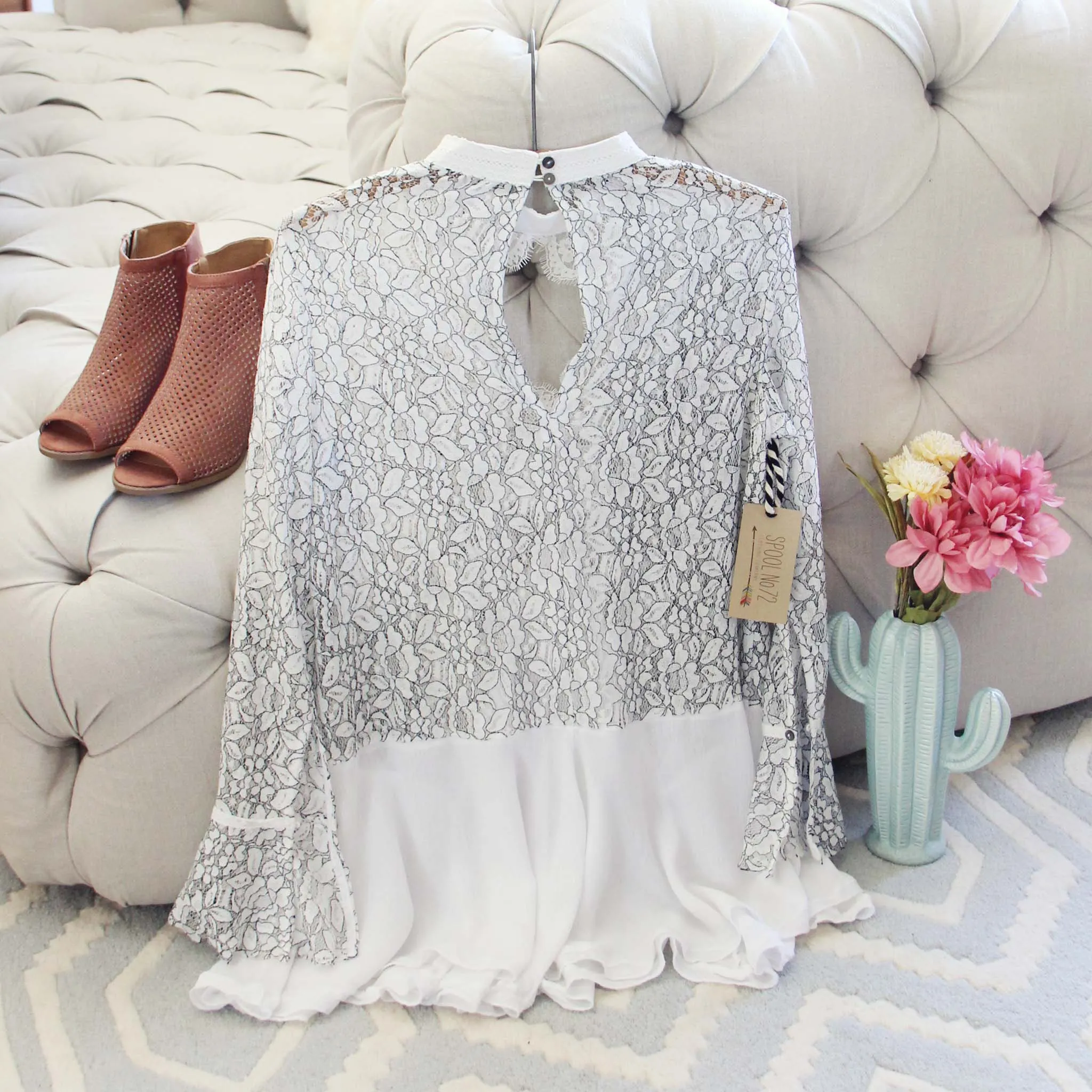 Ancient Tales Tunic in White