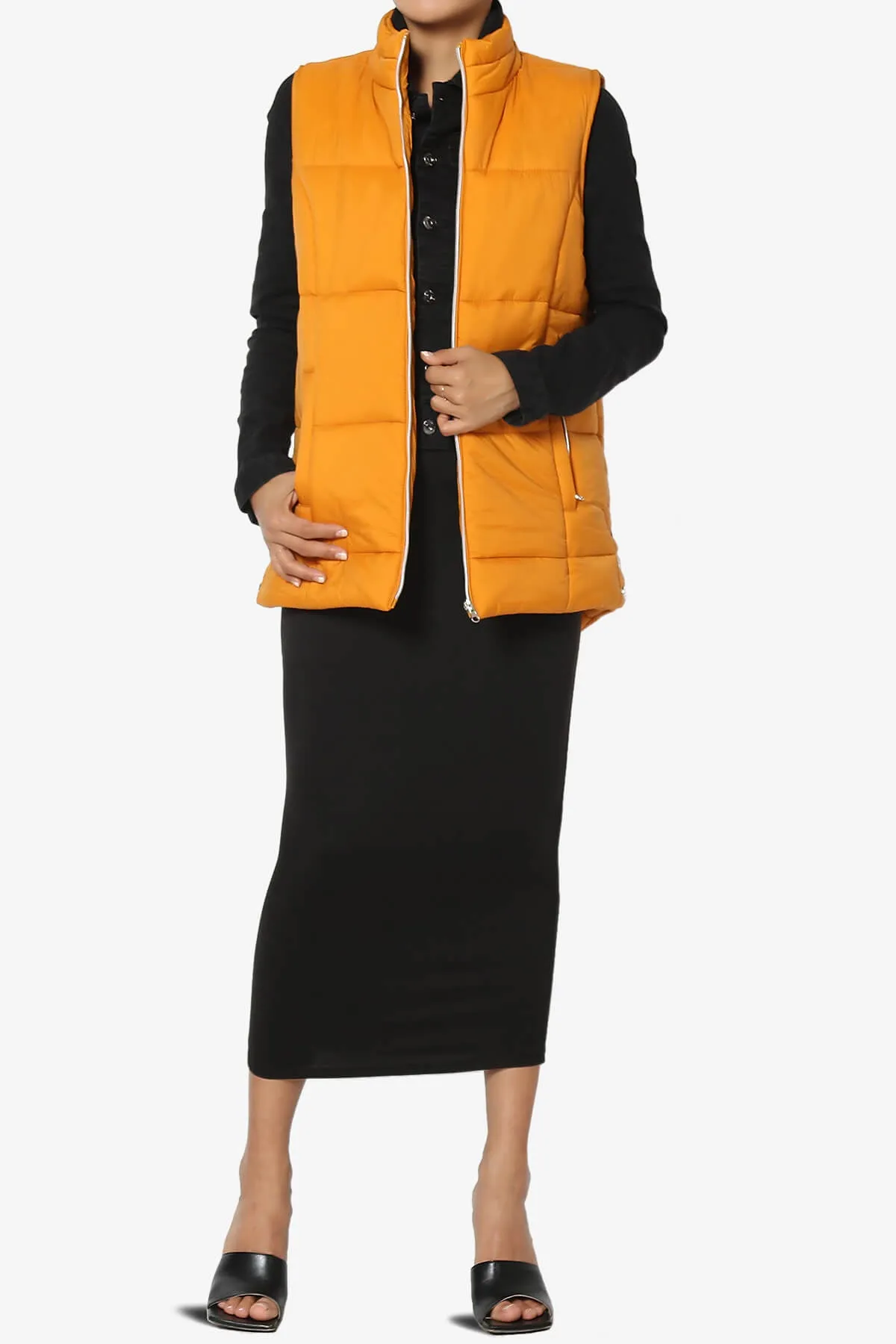 Anders Quilted Padded Vest Gilet