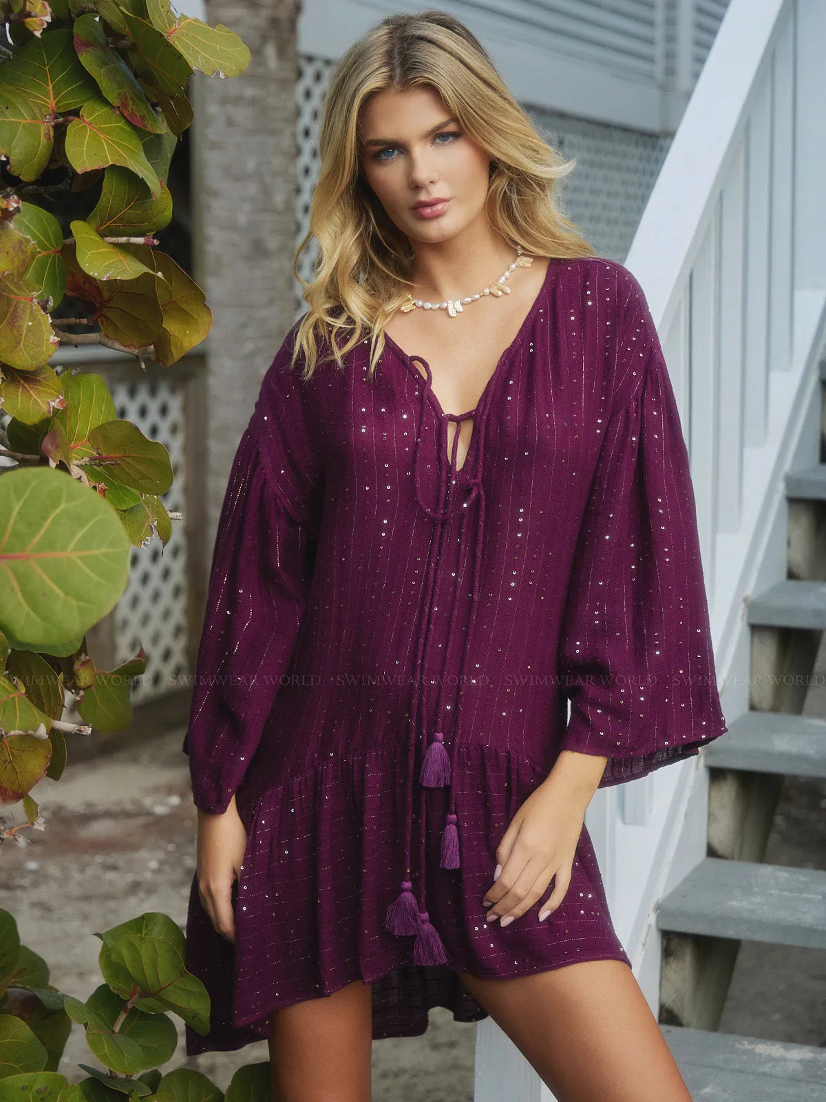 Angelica Sequined Tunic ::RET